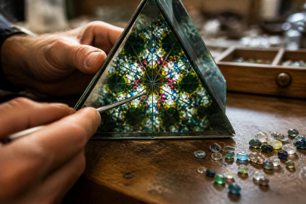 How Mirror Systems Create Kaleidoscope Patterns