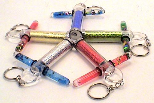 Toy Kaleidoscopes, Childrens Toys, Kaleidoscope Key Chains Liquid Motion 4 " Small Key Chain