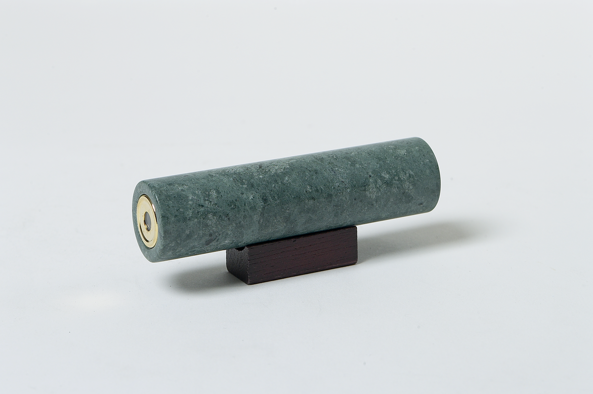 GI-8010MG/120 Rounded Marble Kaleidoscope in Green