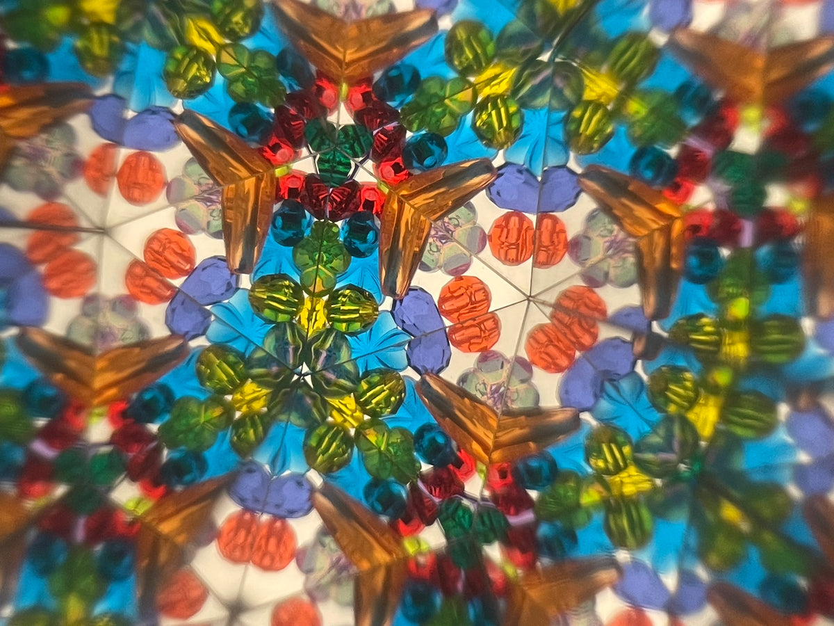 Starry Night by Van Gogh, Big Jazzy Kaleidoscope.