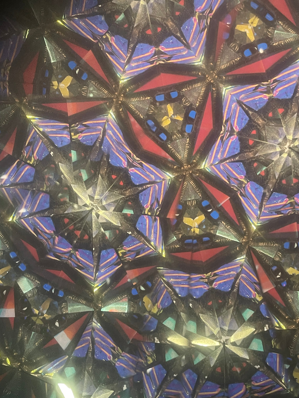 Vintage Kaleidoscope "Dichroic" By Leslie Wadsworth Era 1994