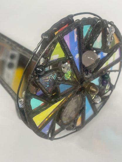 Vintage Kaleidoscope "Dichroic" By Leslie Wadsworth Era 1994