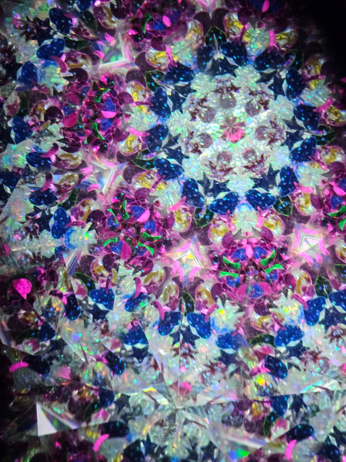 GI-8021/120  Kaleidoscope: Fireworks Collection Green