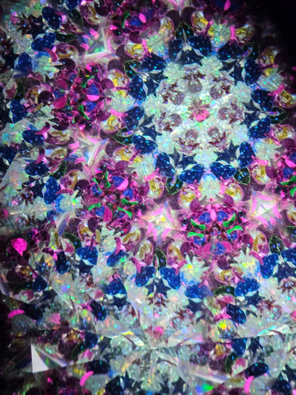 GI-8021/120  Kaleidoscope: Fireworks Collection Green