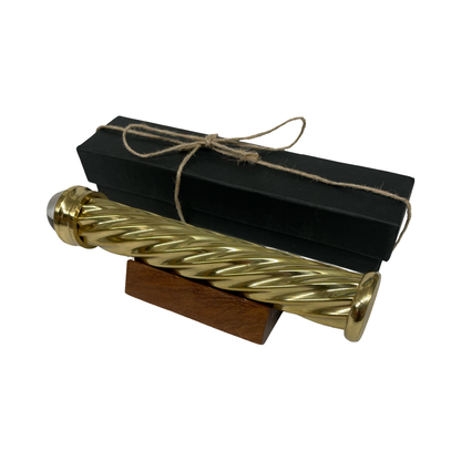 Brass Spiral Teleidoscope
