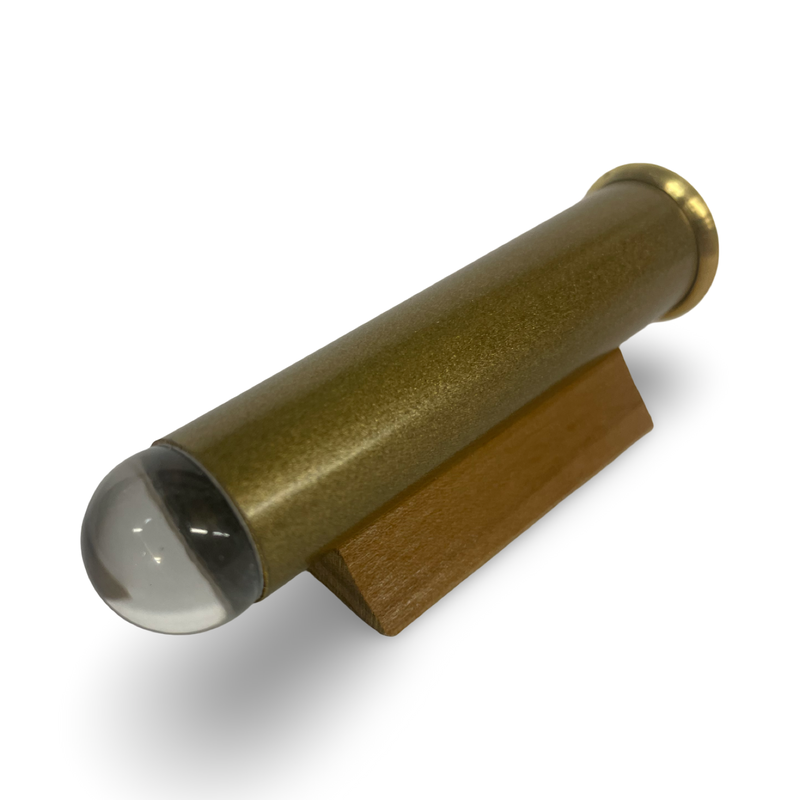 Unique Gifts for Men, Musette Teleidoscope in Brass Tone By David Kalish