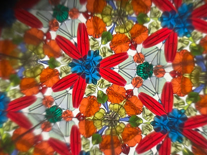 Starry Night by Van Gogh, Big Jazzy Kaleidoscope.