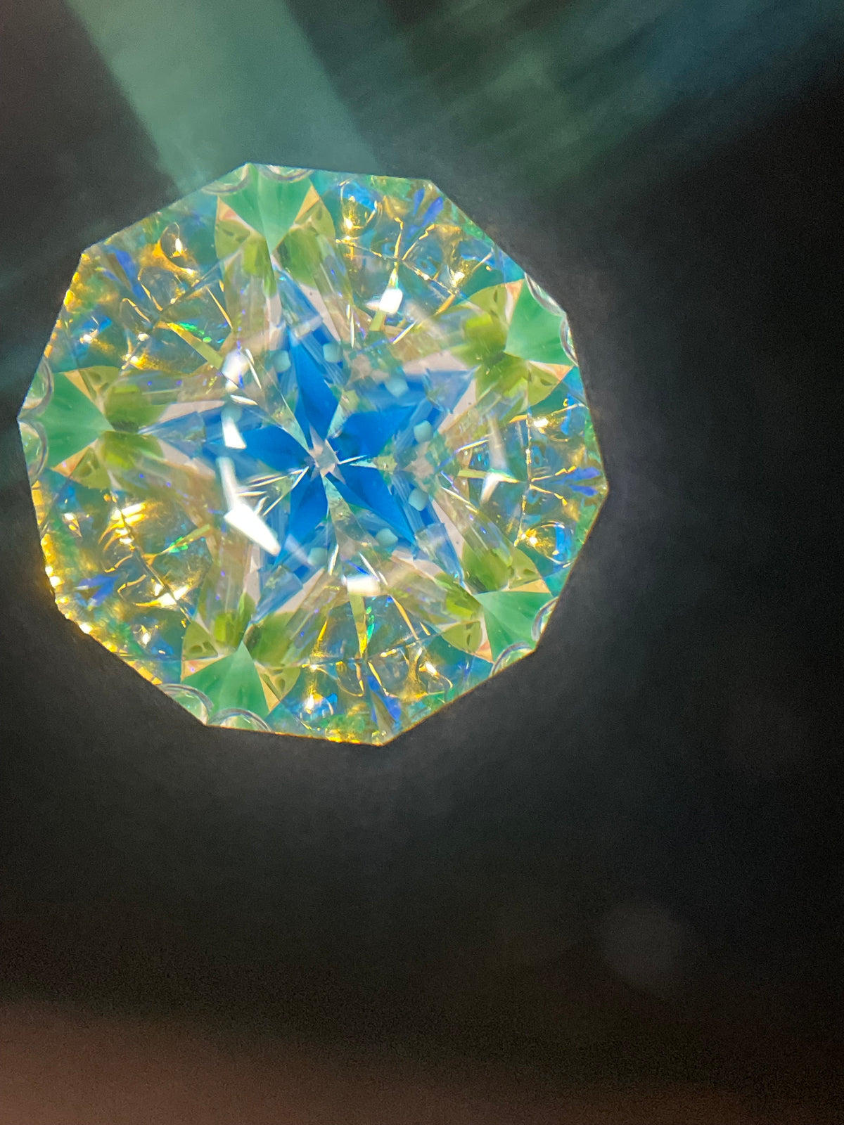 Handmade Stained Glass Kaleidoscopes "Journey # 81" By Sue Rioux.