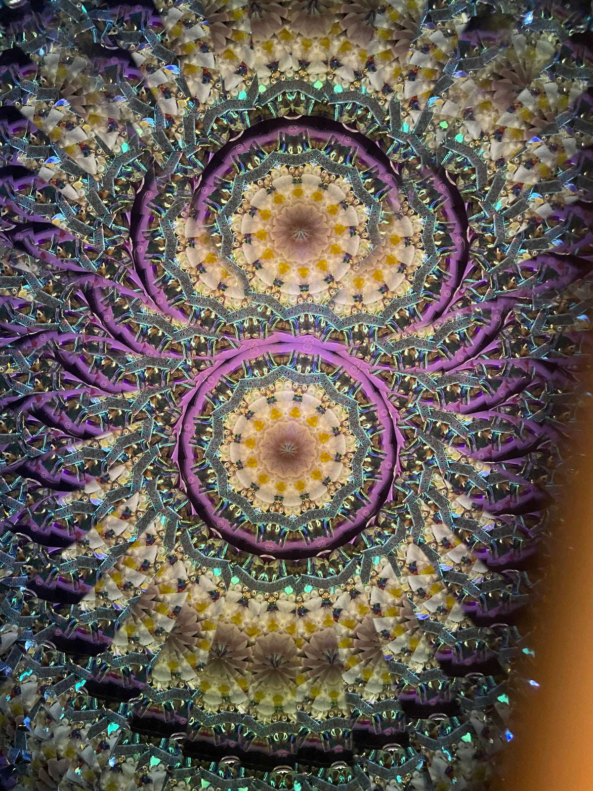 Wooden Kaleidoscope, "Hand Held Cherry" by Carol and Mark Reynolds.