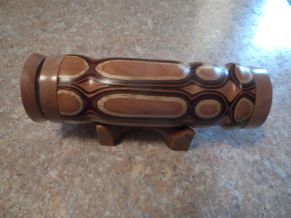 Wooden Kaleidoscope by Earle Mc Neil 3 mirror system new September 2026