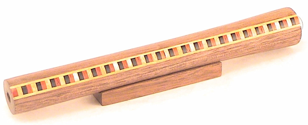 Christmas Gifts For Men, 6 Inch Pocket Teleidoscope Walnut Double Inlaid main image