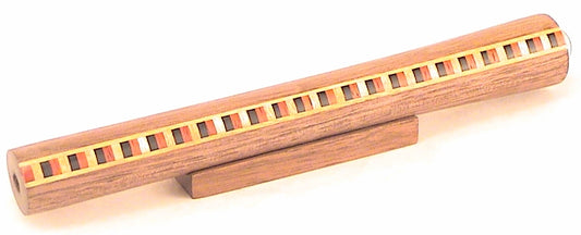 Christmas Gifts For Men, 6 Inch Pocket Teleidoscope Walnut Double Inlaid main image