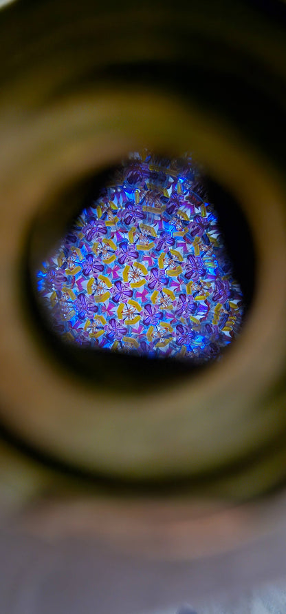 GI-8010MG/120 Rounded Marble Kaleidoscope in Green