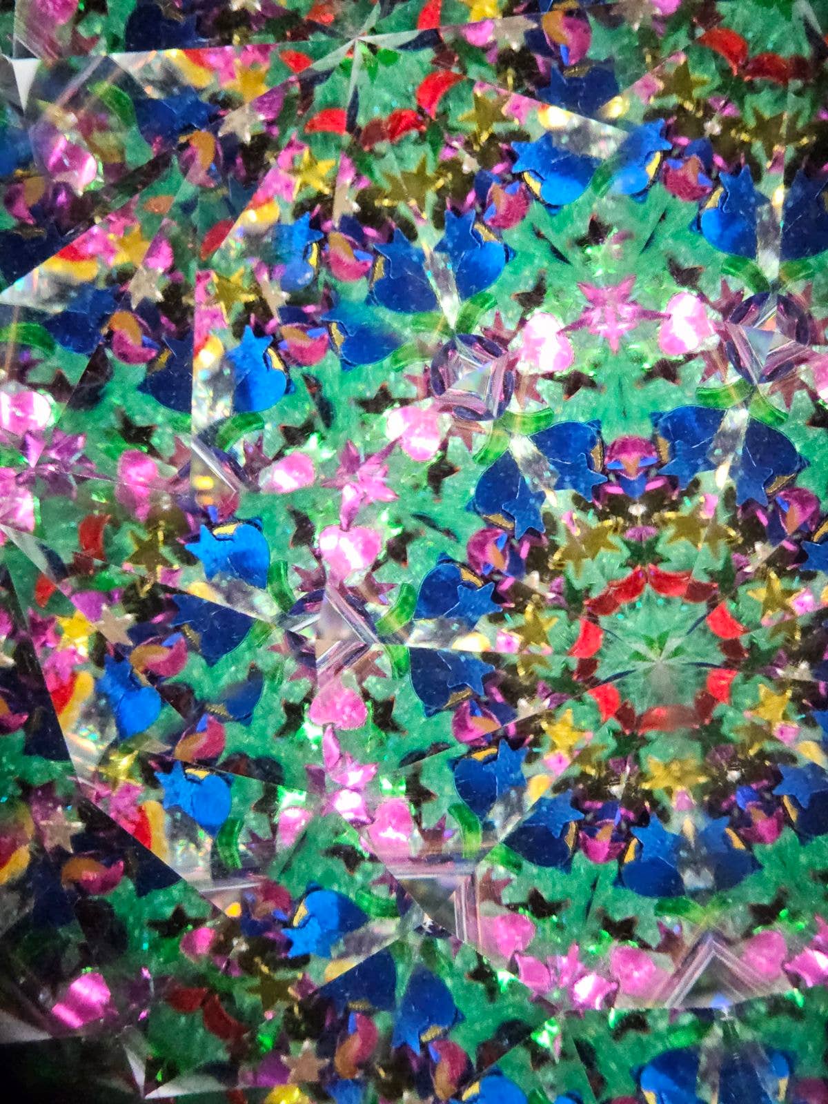 GI-8021/120  Kaleidoscope: Fireworks Collection Green