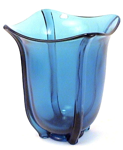 Indigo Vase 7 inches tall By Fenton Art Glass main image