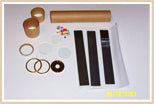 Kaleidoscope Kit, Brass and Glass By BC main image