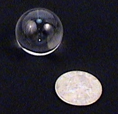 Kaleidoscope Making Parts, Crystal Clear Balls  25mm main image