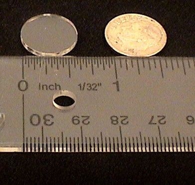 Kaleidoscope Lens, 5 Inch to 6 3/4 Inch Focal Length, Acrylic Lens Made in USA main image