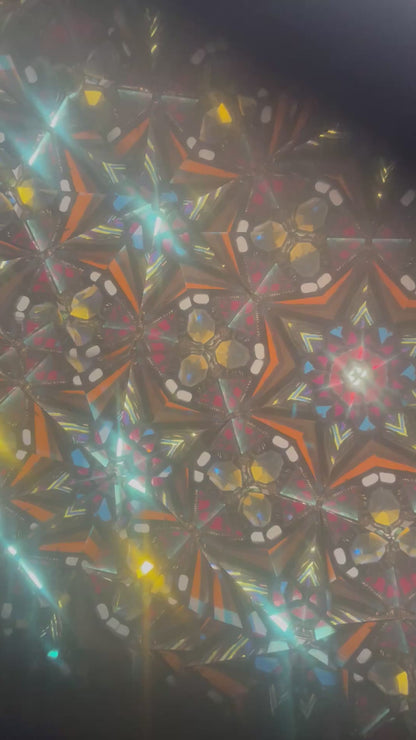 Vintage Kaleidoscope "Dichroic" By Leslie Wadsworth Era 1994