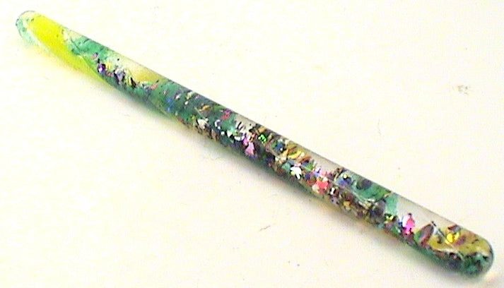 Fluid Fantasy Fireworks Jumbo Wand - Green and Yellow 12 Inches long by 3/4 Inches in Diameter main image